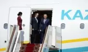 Президент Казахстана прибыл с визитом в Таджикистан