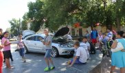 За наезд на памятник Маншук Маметовой депутат оштрафован на 20 тысяч тенге