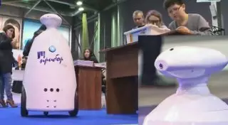 Робот ходит на занятия вместо карагандинского школьника