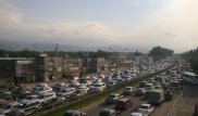 Дорога возле рынка "Алтын Орда" станет шестиполосной