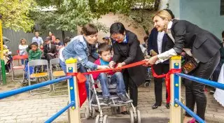 В Алматы открылась еще одна игровая площадка для детей с ограниченными возможностями