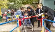 В Алматы открылась еще одна игровая площадка для детей с ограниченными возможностями
