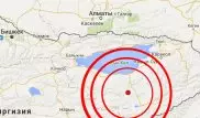 Землетрясение магнитудой 4,7 произошло в 170 километрах от Алматы