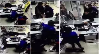 Видео с агрессивным клиентом на АЗС в Астане появилось в Сети
