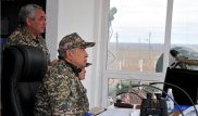 Министр обороны РК посетил учения "Боевое содружество-2015"