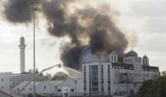 В Лондоне загорелась крупнейшая мечеть в Европе