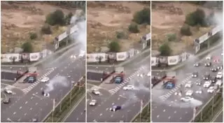 Участников опасного дрифта в Алматы оштрафовали по нескольким статьям