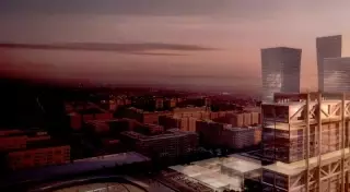 Представлены эскизы торгового комплекса возле ТРЦ "Керуен" в Астане