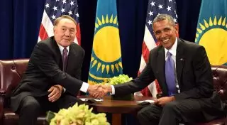 Нурсултан Назарбаев встретился с Бараком Обамой в США