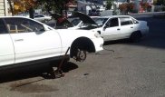 Около 10 авто получили повреждения из-за открытого люка в Алматы