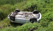 Два человека погибли в результате падения автомобиля с моста в Акмолинской области