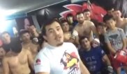 Казахстанские бойцы ММА поддержали команду КВН "Спарта"