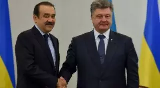 Карим Масимов встретился с Петром Порошенко в Астане