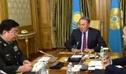 Назарбаев встретился с министром обороны КНР
