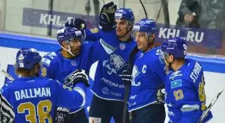 Хет-трик Доуса принес "Барысу" победу над "Адмиралом"