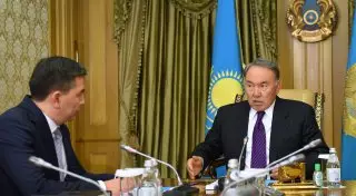 Назарбаев встретился с Саринжиповым