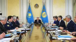 Назарбаев провел заседание Совета безопасности