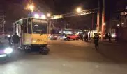 Трамвай столкнулся с несколькими авто в Алматы