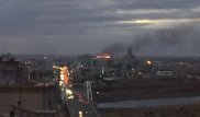 Крупный пожар произошел в Астане