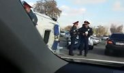 Автозак с арестантами попал в ДТП в Павлодаре