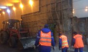 Пассажирский автобус врезался в стену тоннеля в Астане