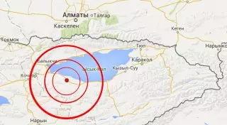 Землетрясение магнитудой 4,2 произошло в 126 километрах от Алматы