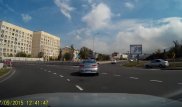 Полицейский в Алматы оштрафован за нарушение ПДД