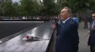 Опубликовано видео поездки Назарбаева в США