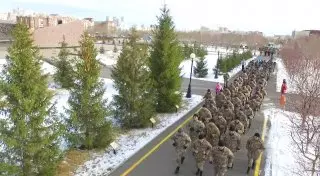 Более 700 человек поучаствовали в благотворительном марафоне Минобороны РК