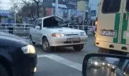 ДТП с участием полицейского и автобуса произошло в Костанае