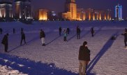 Где появятся ледовые катки в Астане