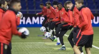 "Атлетико" показал тренировку игроков при астанинском холоде