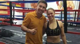 Ронда Роузи поблагодарила Головкина за поддержку перед титульным боем