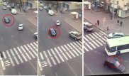 Пьяный водитель на скорости протащил полицейского в Астане