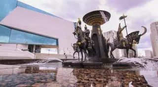 Около 600 человек эвакуировали из Национального музея РК в Астане