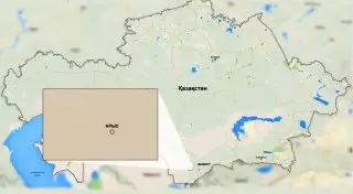 Взрыв произошел на полигоне возле города Арысь