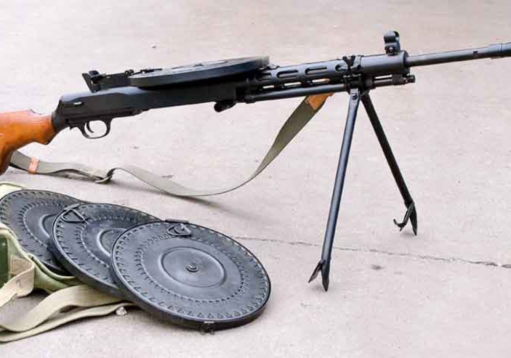 Пехотный пулемет "Дегтярева". Фото с сайта аreibert.info