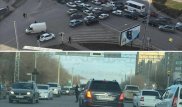 В Актобе оштрафовали "разрулившего" пробку героя Интернета