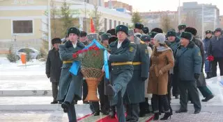 100-летие Героя Советского Союза Малика Габдуллина отметили в Кокшетау