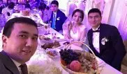 Фото со свадьбы футболиста "Астаны" Абзала Бейсебекова