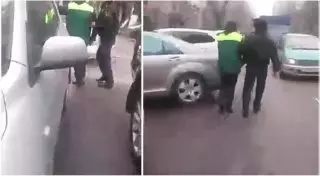 Задержание незаконных парковщиков в Алматы транслировали в Periscope