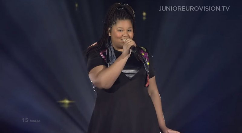 Дестини Чукуньере. © Junior Eurovision Song Contest