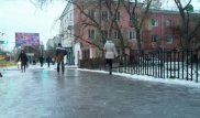 Более полусотни человек получили травмы из-за гололеда в Костанае