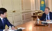 Назарбаев встретился с Байбеком в Алматы
