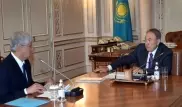Назарбаев встретился с акимом Алматинской области