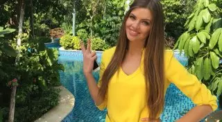 Регина Вандышева выступила на конкурсе талантов на "Мисс Мира"