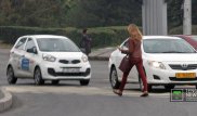 На дорогах Алматы вводится "пешеходная фаза"