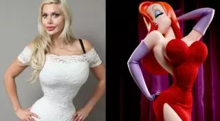 Она удалила себе шесть ребер ради сходства с героиней мультфильма