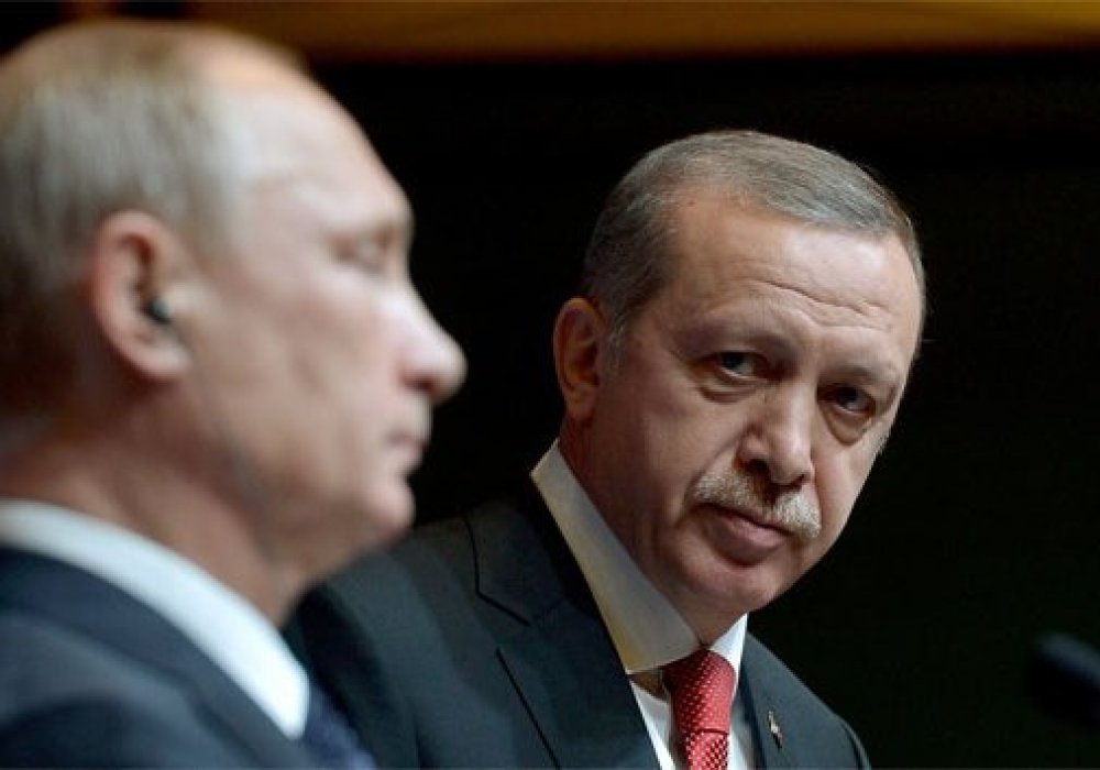 Президент Турции Реджеп Тайип Эрдоган и президент России Владимир Путин. © iha.com.tr