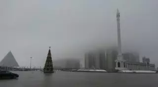 В Астане и ряде областей объявлено предупреждение в связи с гололедом